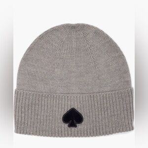 Kate Spade New York Flocked Spade Beanie